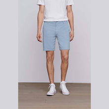 Load image into Gallery viewer, Light  Blue Stretch Chino Shorts - Allsport