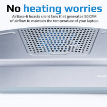 Load image into Gallery viewer, Ergonomic Multi-Level Aluminium Laptop Cooling Stand with Dual USB Ports