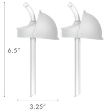 Load image into Gallery viewer, Nursh Silicone Straw Conversion Top 2 pk