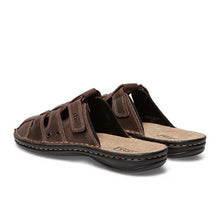 Load image into Gallery viewer, Mules Man Top Brown Leather