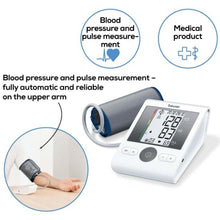 Load image into Gallery viewer, BEURER UPPER ARM BLOOD PRESSURE MONITOR BM28