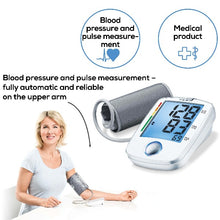 Load image into Gallery viewer, BEURER UPPER ARM BLOOD PRESSURE MONITOR - EASY TO USE   BM 44