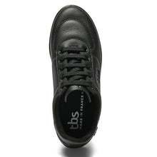 Load image into Gallery viewer, Women's Comfort Brandy Sneakers Leather Top Black