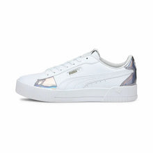 Load image into Gallery viewer, CARINA CREW IRIDESCENT WOMEN'S TRAINERS - White - Allsport