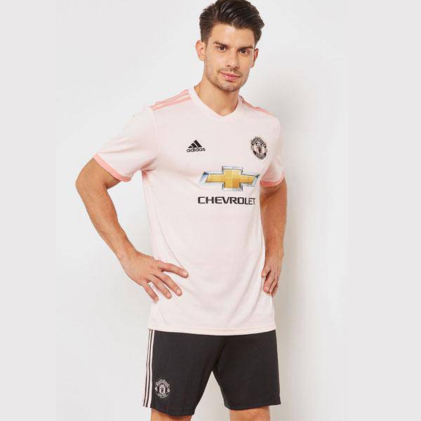 adidas Men's Soccer Manchester United FC Away Jersey, Icey Pink, 3X-Large :  : Fashion