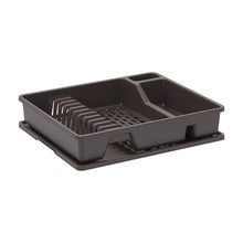 Load image into Gallery viewer, COSMOPLAST Deluxe Plastic Dish Rack with Drainer - IFHHKI285
