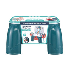 Load image into Gallery viewer, 2 in 1 Projector Drawing Desk Playset 19 pcs