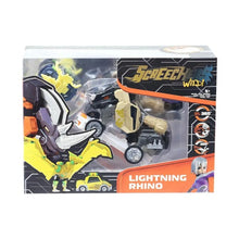 Load image into Gallery viewer, Screechers Wild! 4 - Series 3 - Lightning Rhino