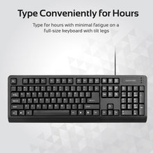 Load image into Gallery viewer, Professional Ergonomic Wired Keyboard