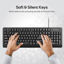 Load image into Gallery viewer, Professional Ergonomic Wired Keyboard