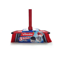 Load image into Gallery viewer, VILEDA 3 ACTION FIBRE REVOLUTION BROOM + HANDLE - Allsport