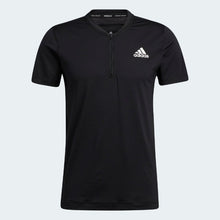 Load image into Gallery viewer, AEROREADY LYTE RYDE SHORT SLEEVE ZIP T-SHIRT - Allsport