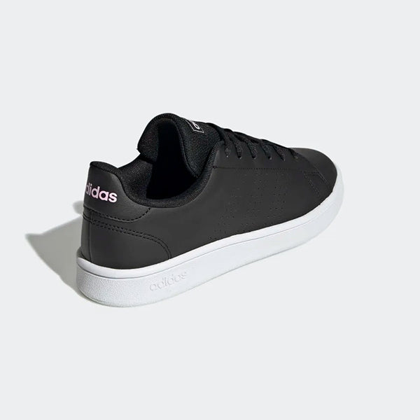 adidas gazelle silver green womens advantage base court lifestyle shoes core black / core black / grey six –  Footway.com main image 1