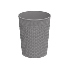 Load image into Gallery viewer, COSMOPLAST 6L Cedarattan Round Waste Basket