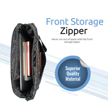 Load image into Gallery viewer, Premium Lightweight Messenger Bag for Laptops up to 15.6” with Front Storage Zipper