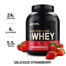 Load image into Gallery viewer, Gold Standard 100% Whey Protein 5 lbs - Allsport