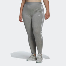 Load image into Gallery viewer, ESSENTIALS 3-STRIPES LEGGINGS (PLUS SIZE)