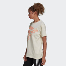 Load image into Gallery viewer, BRAND LOVE SLANTED LOGO BOYFRIEND TEE - Allsport