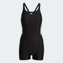 Load image into Gallery viewer, PADDED MID STRIPES LEG SWIMSUIT