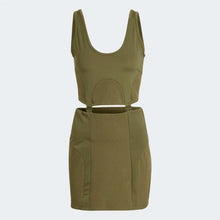 Load image into Gallery viewer, ALWAYS ORIGINAL RIB TWO-IN-ONE DRESS