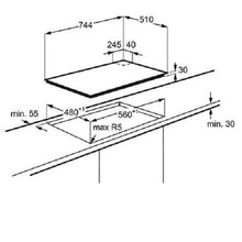 Load image into Gallery viewer, AEG 75cm Built-In Gas Hob Inox with 5 Cooking Zones and Cast Iron Support - Allsport