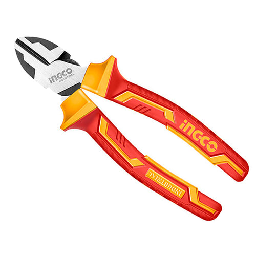 INGCO INSULATED HIGH LEVERAGE DIAGONAL CUTTING PLIERS HIHLDCP28160 - Allsport