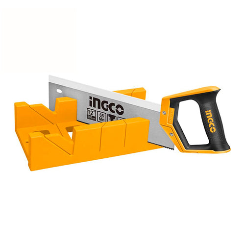 INGCO MITRE BOX AND BACK SAW SET HMBS3008 - Allsport