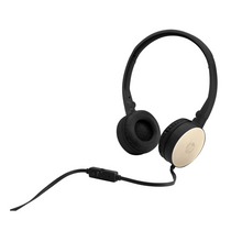 Load image into Gallery viewer, HP Stereo Headset H2800 Black And Silk Gold