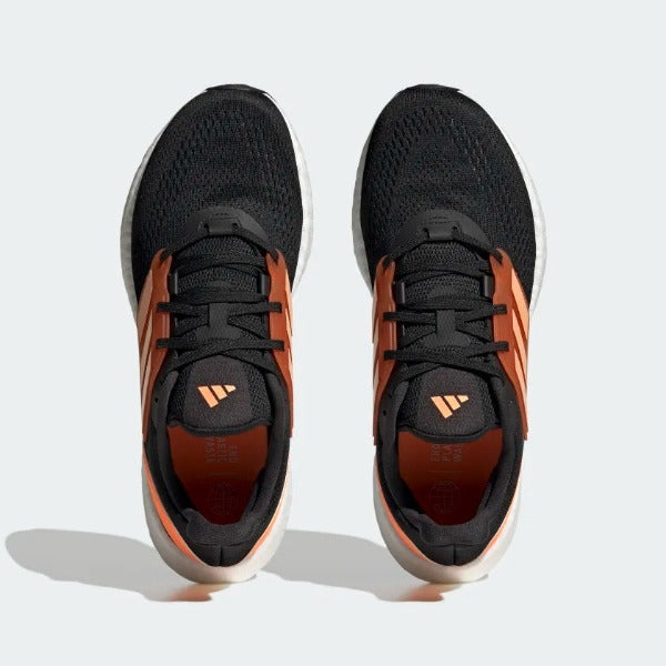 Women Black/White/Signal Orange Ultraboost 22 Sneakers