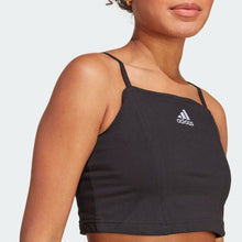 Load image into Gallery viewer, ALLOVER ADIDAS GRAPHIC CORSET-INSPIRED TANK TOP