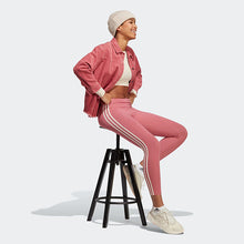 Load image into Gallery viewer, ESSENTIALS 3-STRIPES HIGH-WAISTED SINGLE JERSEY LEGGINGS