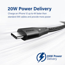 Load image into Gallery viewer, 20w Power High Tensile Strength USB-C Lighting Cable 1.2M (For iphone)