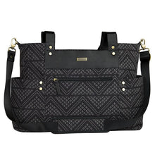 Load image into Gallery viewer, J J Cole® Arrington Diaper Bag- Black Aztec - Allsport