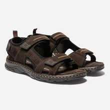 Load image into Gallery viewer, Sandals Men sole ortholite leather brown