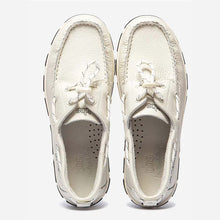 Load image into Gallery viewer, Women's shoes Spirit Boat White Leather