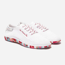 Load image into Gallery viewer, Women's tennis recycled textile white