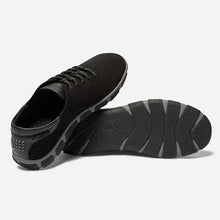 Load image into Gallery viewer, Women's tennis recycled textile black