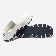 Load image into Gallery viewer, Women's tennis recycled textile white