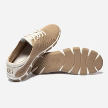Load image into Gallery viewer, Women's tennis recycled textile sesame