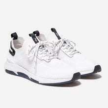 Load image into Gallery viewer, Women's tennis recycled textile white