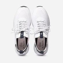 Load image into Gallery viewer, Women's tennis recycled textile white