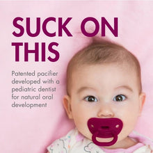 Load image into Gallery viewer, JEWL Orthodontic Silicone Pacifier 2PCS-Pink (0M+ - 3M+) - Allsport