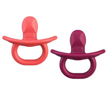 Load image into Gallery viewer, JEWL Orthodontic Silicone Pacifier 2PCS-Pink (0M+ - 3M+) - Allsport