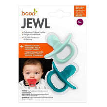 Load image into Gallery viewer, JEWL Orthodontic Silicone Pacifier 2PCS-Blue (New Born - 6M+) - Allsport