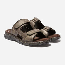 Load image into Gallery viewer, Mules Man sole ortholite khaki leather