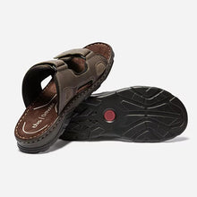 Load image into Gallery viewer, Mules Man sole ortholite khaki leather