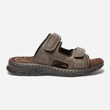 Load image into Gallery viewer, Mules Man sole ortholite khaki leather