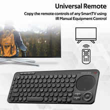 Load image into Gallery viewer, Dual Mode Portable Wireless Multimedia Keyboard with Touchpad