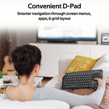 Load image into Gallery viewer, Dual Mode Portable Wireless Multimedia Keyboard with Touchpad