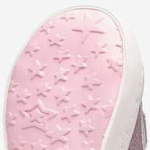 Load image into Gallery viewer, Rainbow Glitter Star Trainers (Younger Girl)